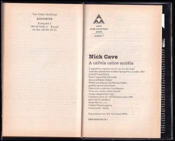 Nick Cave: A uzřela oslice anděla