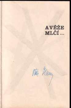 Ota Holub: A věže mlčí