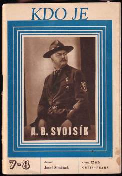 Josef Šimánek: A.B. Svojsík
