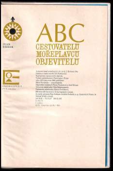Ivan Hrbek: ABC cestovatelů mořeplavců objevitelů
