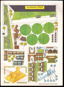 ABC Déčko Vystřihovací modely Lidových staveb