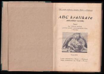 Václav Kálal: ABC králikáře