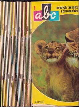Abc mladých techniků a přírodovědců -  ročník 34, č. 1-24, 1989 - 1990