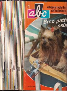 Abc mladých techniků a přírodovědců -  ročník 35, č. 1-24, 1990 - 1991