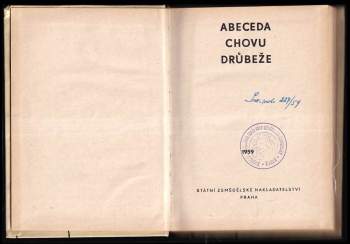 Josef Hlouška: Abeceda chovu drůbeže