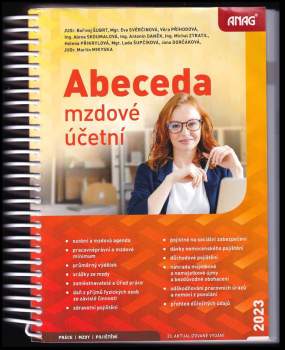 Abeceda mzdové účetní 2023 : osobní a mzdová agenda, pracovněprávní a mzdové minimum, průměrný výdělek