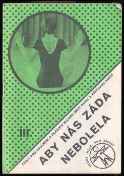 Aby nás záda nebolela