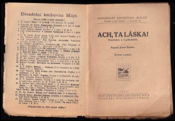 Josef Štolba: Ach, ta láska!