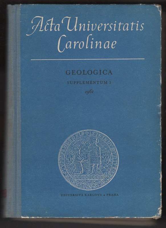 : Acta Universitatis Carolinae - Geologica supplementum 1