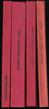 Acta Universitatis Carolinae Slavica Pragensia XXX Philologica 4-5, XXXI Philologica 2, XXXII Philologica 4-5, XXXIII Philologica 4-5