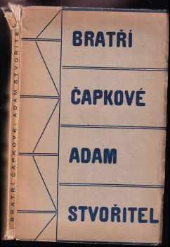 Adam Stvořitel - Josef Čapek, Karel Čapek (1928, Štorch-Marien) - ID: 572393