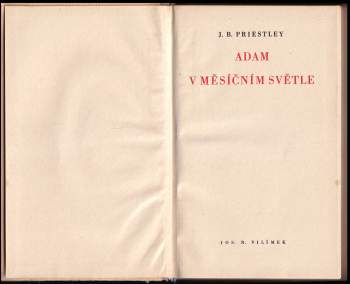 J. B Priestley: Adam v měsíčním světle