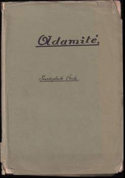 Svatopluk Čech: Adamité