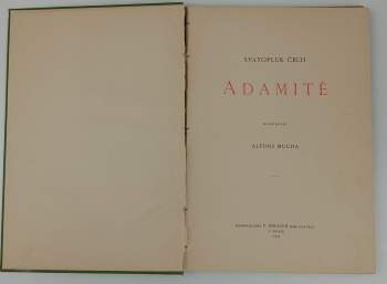 Svatopluk Čech: Adamité