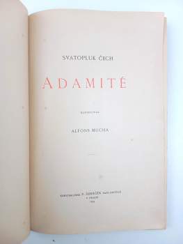 Svatopluk Čech: Adamité