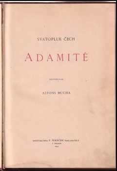 Svatopluk Čech: Adamité