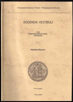 Addenda vestibuli