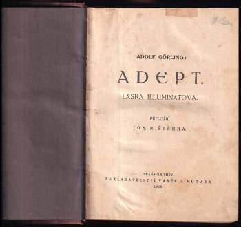 Adolph Görling: Adept
