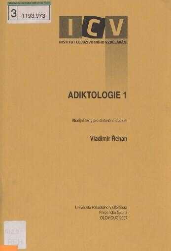 Adiktologie 1