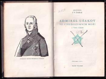 Jevgenij Viktorovič Tarle: Admirál Ušakov ve Středozemním moři 1798-1800