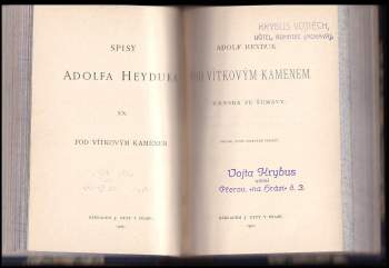 Adolf Heyduk: Ritornelly