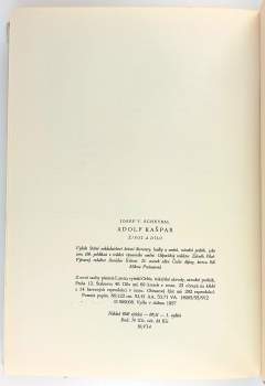 Josef V Scheybal: Adolf Kašpar