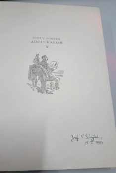 Josef V Scheybal: Adolf Kašpar