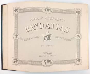 Adolf Stieler: Adolf Stieler's Hand-Atlas über alle Theile der Erde und über das Weltgebäude