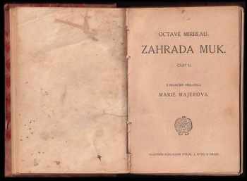 Edmondo De Amicis: Adolf + Zahrada muk II + Henrietta + Lieutenant Gustl + Ukradené štěstí + Albert - SVÁZANÉ DO JEDNOHO SVAZKU