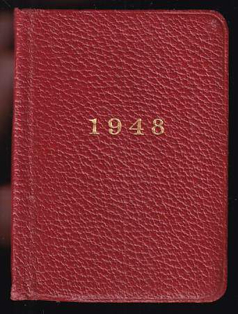 Adresář - kalendář roku 1948 v NJ