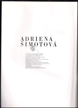 Jaromír Zemina: Adriena Šimotová