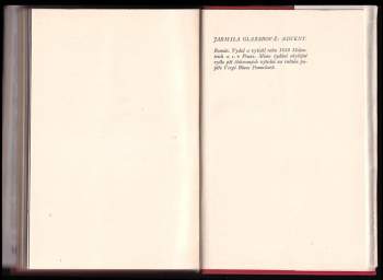 Jarmila Glazarová: Advent