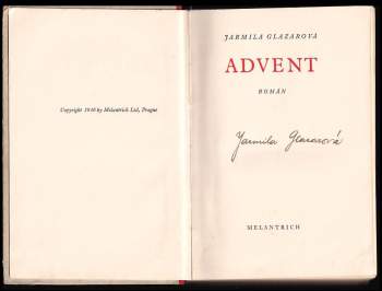 Jarmila Glazarová: Advent