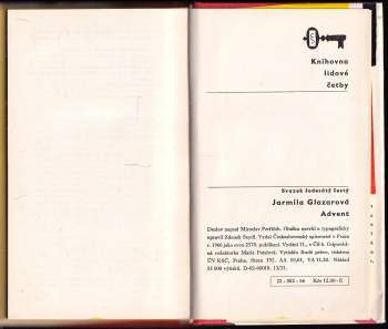 Jarmila Glazarová: Advent