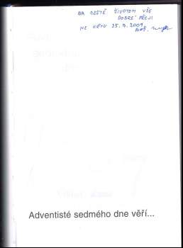 Adventisté sedmého dne věří-