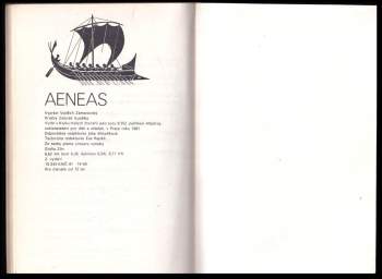 Vojtěch Zamarovský: Aeneas