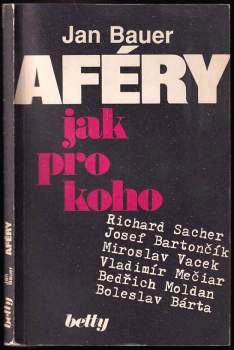 Aféry jak pro koho