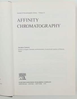 Jaroslava Turková: Affinity Chromatography