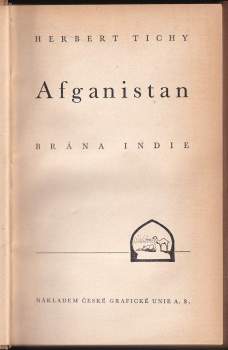 Herbert Tichy: Afganistan