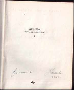Miroslav Zikmund: Afrika snů a skutečnosti