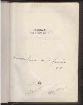 Miroslav Zikmund: Afrika snů a skutečnosti