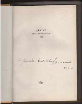 Miroslav Zikmund: Afrika snů a skutečnosti