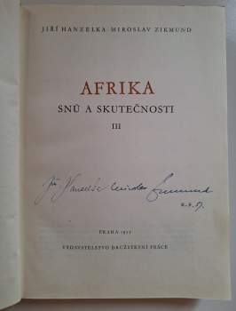 Miroslav Zikmund: Afrika snů a skutečnosti