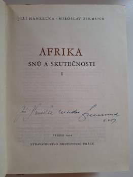 Miroslav Zikmund: Afrika snů a skutečnosti