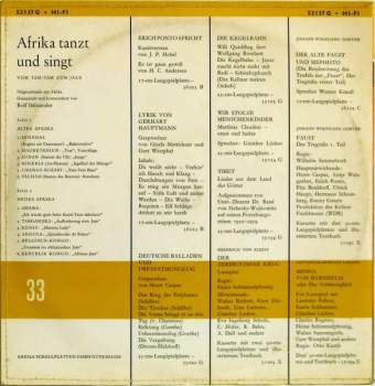 Various: Afrika Tanzt Und Singt - Vom Tam-Tam Zum Jazz