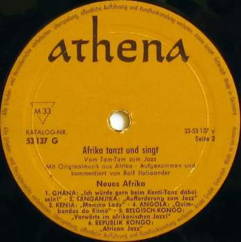 Various: Afrika Tanzt Und Singt - Vom Tam-Tam Zum Jazz
