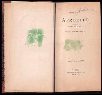 Pierre Louÿs: Afrodite