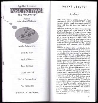 Agatha Christie: Agatha Christie, Past na myši