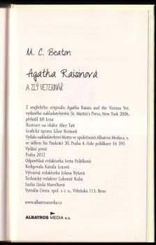 M. C Beaton: Agatha Raisinová a zlý veterinář