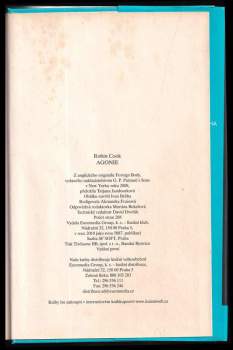 Robin Cook: Agonie